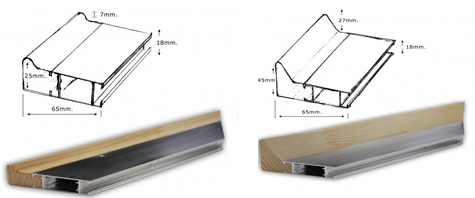 Aluminium Museo Stretcher Bars