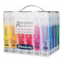Schmincke Akademie Acrylic Set 20 x 120ml Tubes
