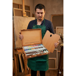 Old Holland Oils 15103 Wooden Box Set 34 x 40ml