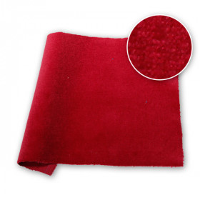 Cotton Velvet Velour DFR Burgundy 48 in / 122 cm